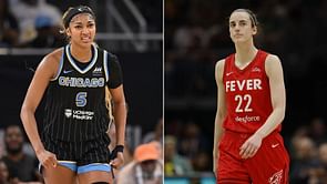 "Meanwhile Angel Reese fastest to reach 500 mebounds" - WNBA fans laud Caitlin Clark's record-breaking feat despite missing 9 games on Fever