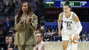 Notre Dame HC Niele Ivey hypes up Minnesota Lynx's Kayla McBride upon selection to WNBA All-Star Game