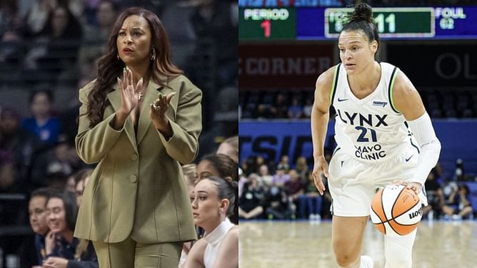 Notre Dame HC Niele Ivey hypes up Minnesota Lynx's Kayla McBride upon selection to WNBA All-Star Game