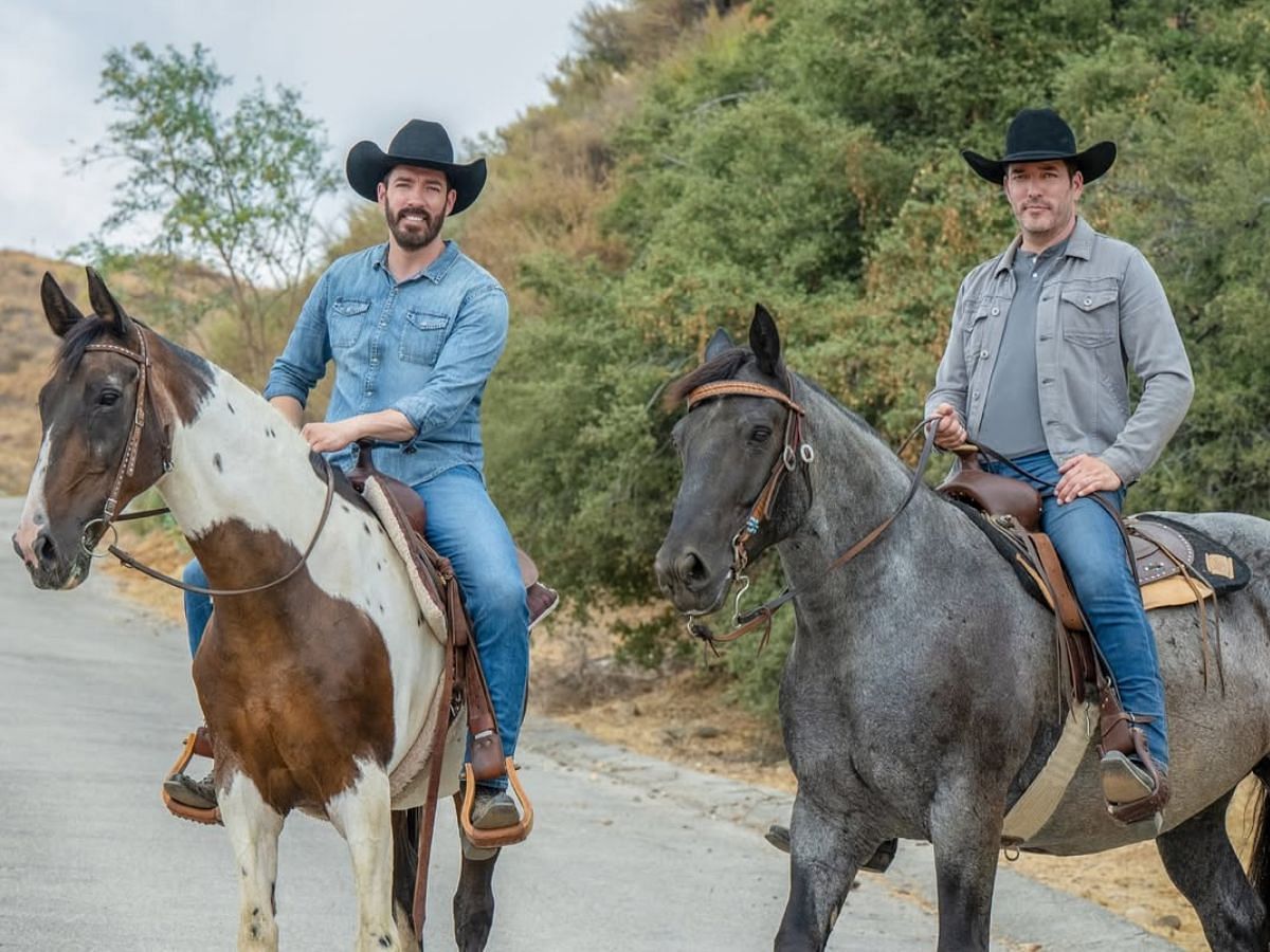 Drew and Jonathan Scott from Chasing the West (Image via Instagram/@mrdrewscott)
