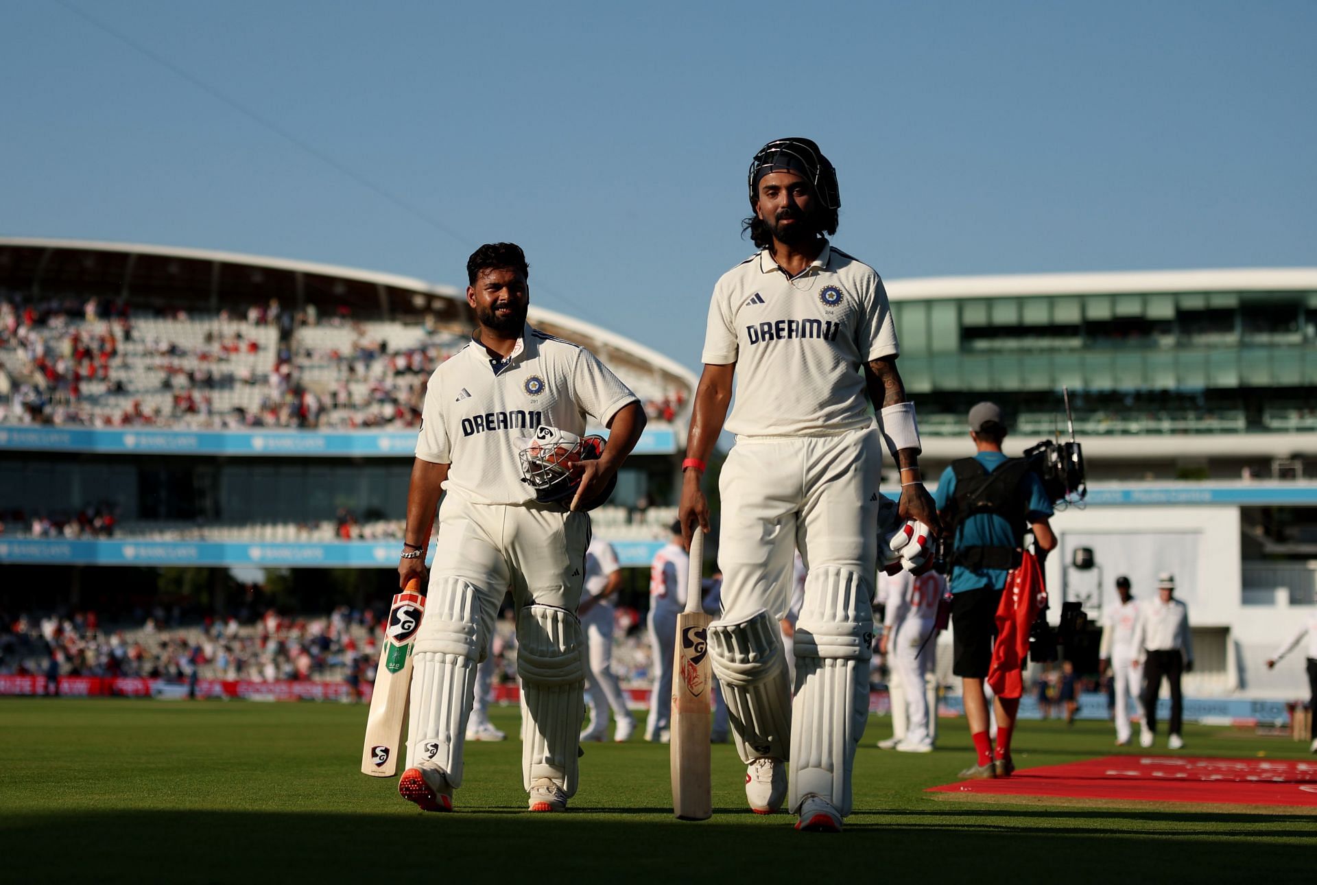 India trail England by 242 runs heading into Day 3 of the Lord&#039;s Test. [P/C: Getty]