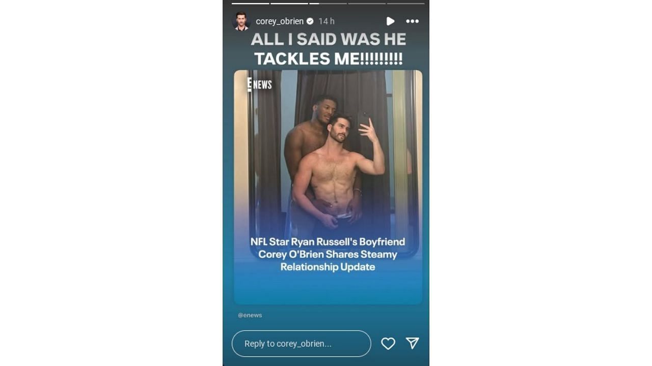 Source: (Via Instagram/ @Corey O&rsquo;Brien)