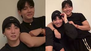 "DROP THAT TIKTOK ACCOUNT"- Fans in frenzy as BTS' Taehyung and Jungkook join the viral boat dance trend during their latest Instagram Live