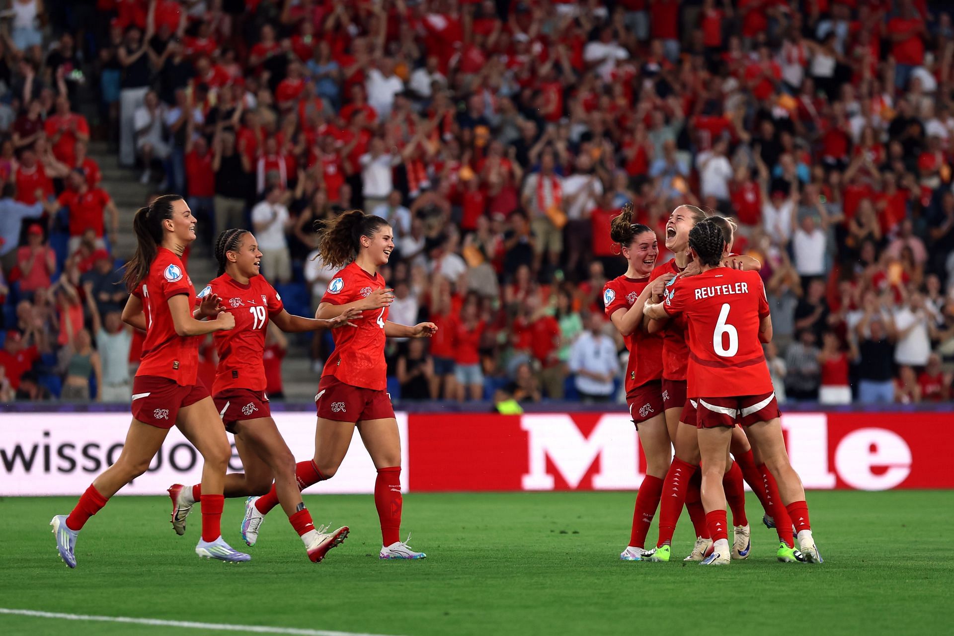 Switzerland v Norway: UEFA Womens EURO 2025 Group A - Source: Getty