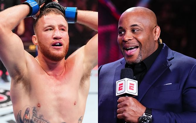 Daniel Cormier gets brutally honest about Justin Gaethje's recent retirement threat: "We just had to watch Dustin Poirier retire"