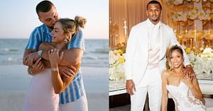 Jake Ferguson's fiancée Haley Cavinder drops 1-word message as Deshaun Watson’s wife Jilly recaps emotional wedding memories