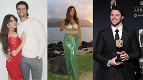 Josh Allen's ex-GF Brittany sends 3-word message as Jarrett Stidham's wife Kennedy shares photo dump from Zach Wilson's wedding