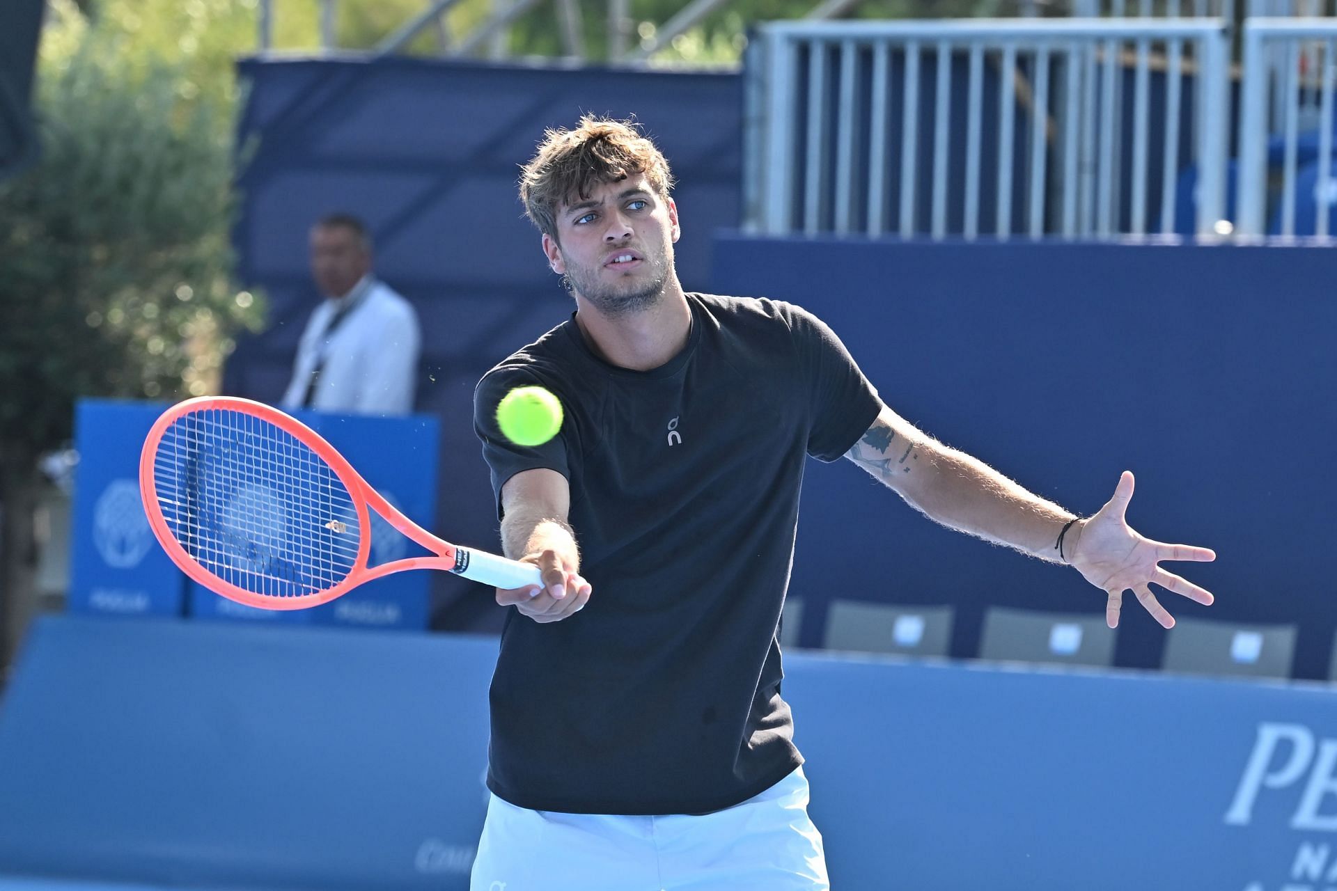 In Picture: Cobolli in action (Getty)