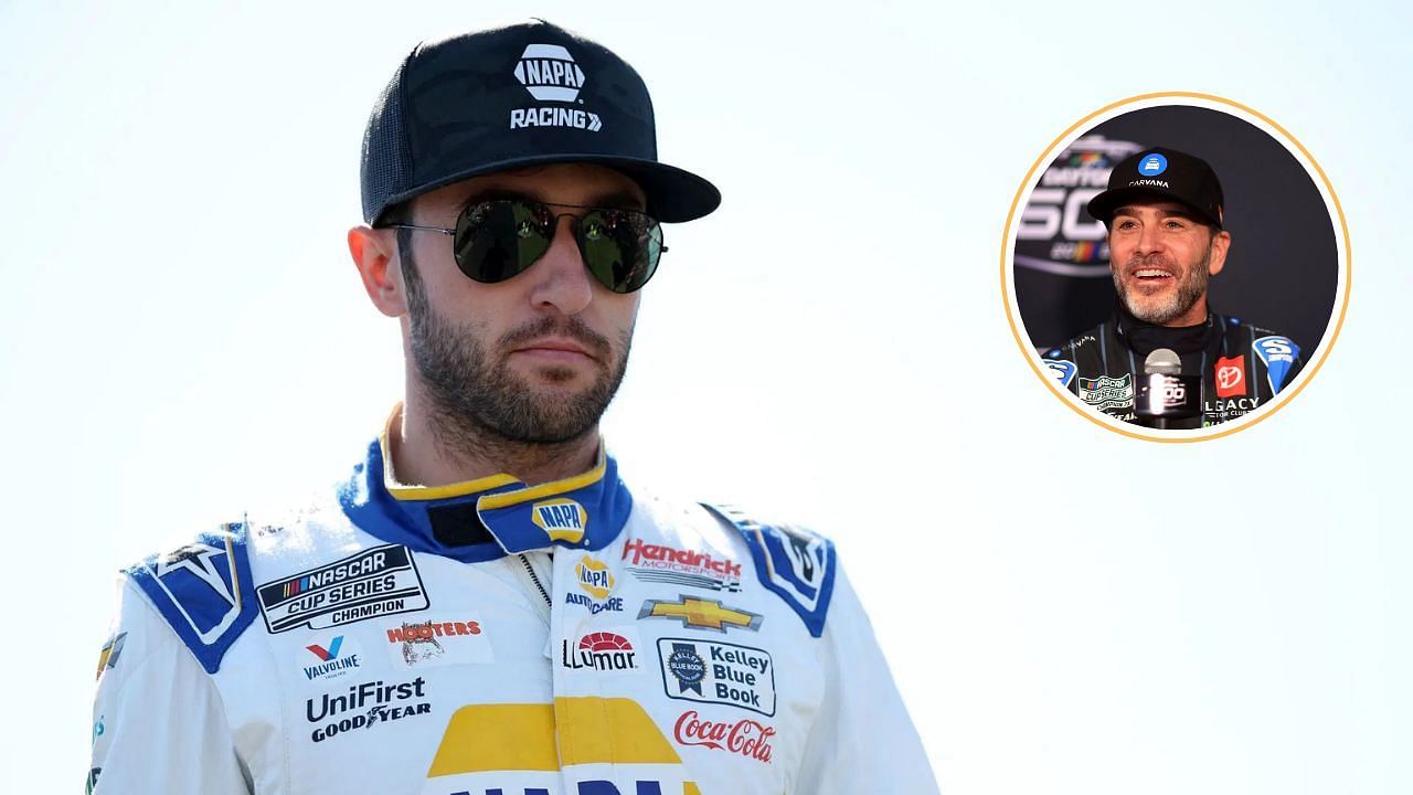 Jimmie Johnson believes Chase Elliott would “figure out” thriving in NASCAR with legendary forces backing the HMS driver