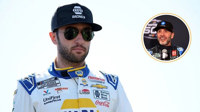 Jimmie Johnson believes Chase Elliott would “figure out” thriving in NASCAR with legendary forces backing the HMS driver