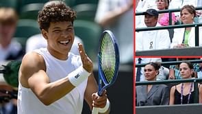 How Ben Shelton is reaping the rewards of staying together with girlfriend Trinity Rodman, sister Emma & family in the same house at Wimbledon