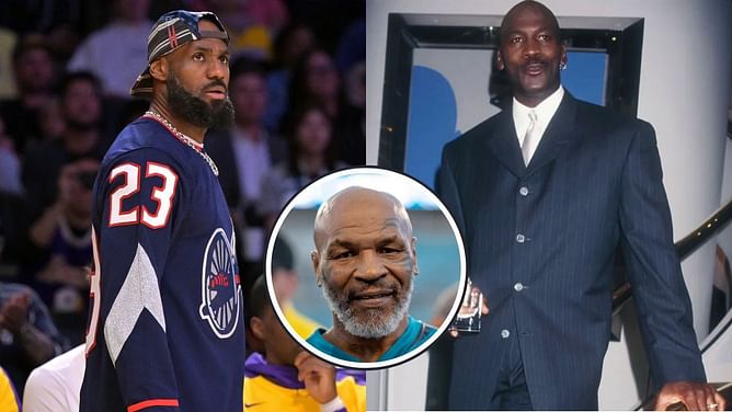 "Michael Jordan got a woman named LeBron James": Mike Tyson makes startling statement on Bulls legend