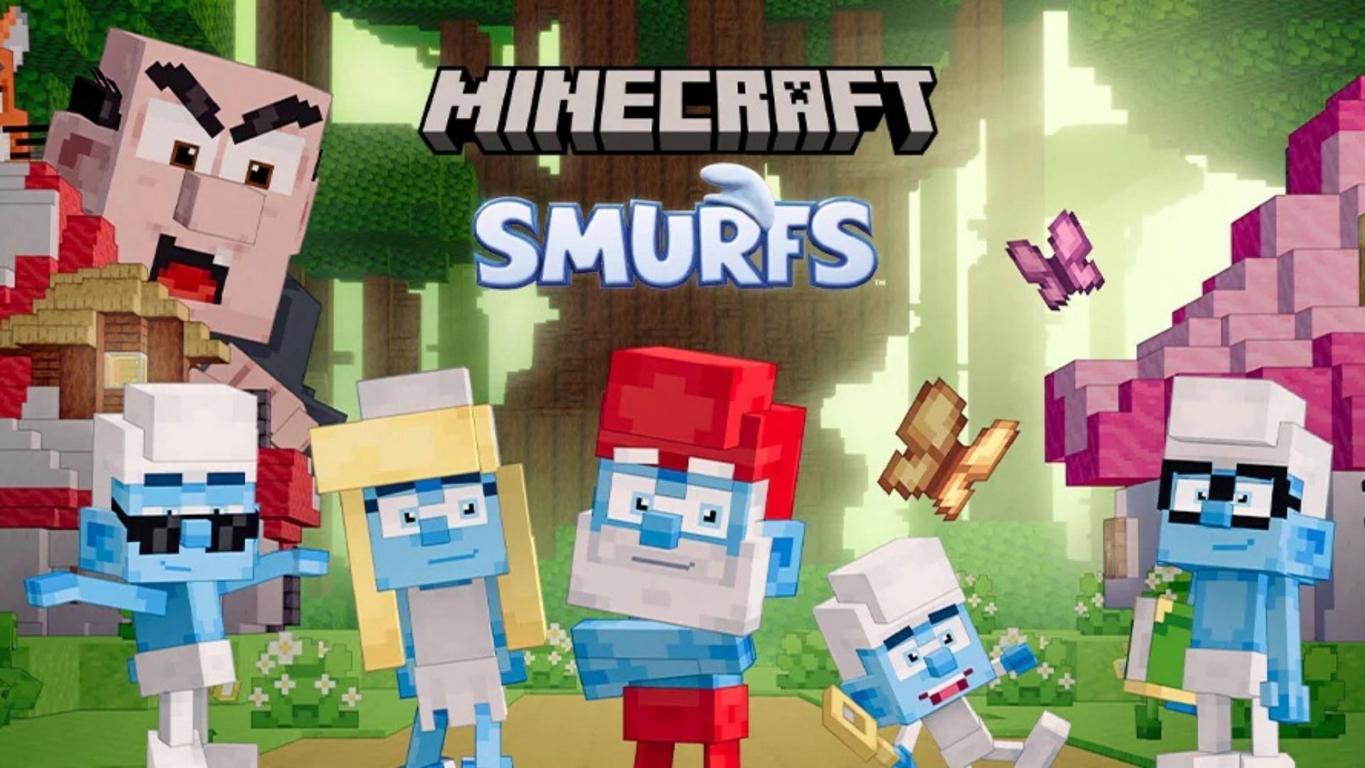 Minecraft x Smurfs DLC