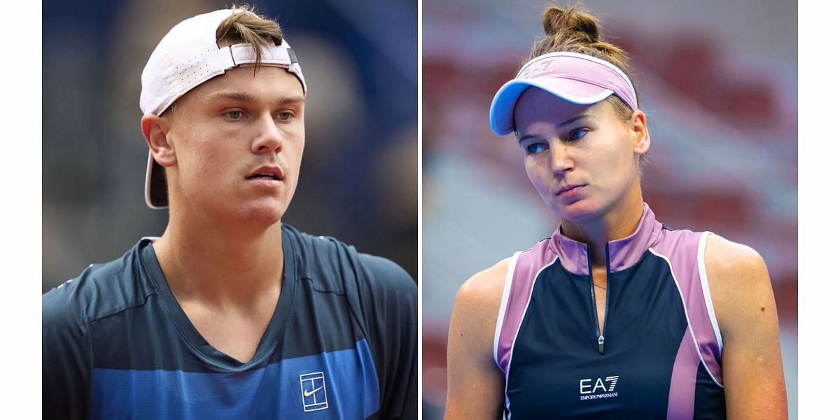 Holger Rune (L) and Veronika Kudermetova (R) (Image Source: Getty)