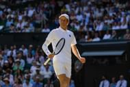Jannik Sinner at Wimbledon 2025. (Photo: Getty)