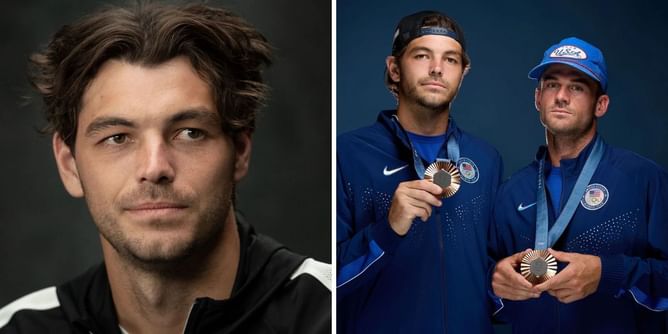 Taylor Fritz cuts stylish figure in chic Boss look for magazine photoshoot, captures Tommy Paul's attention