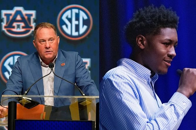 "Auburn you need to fire Hugh Freeze" - CFB fans react as Tigers miss out on 4-star QB Landon Duckworth to South Carolina