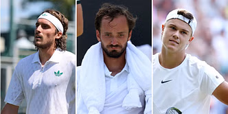 "I've run out of answers" - Stefanos Tsitsipas, Daniil Medvedev, Holger Rune & other top seeds make painful confessions after shock Wimbledon 1R exits
