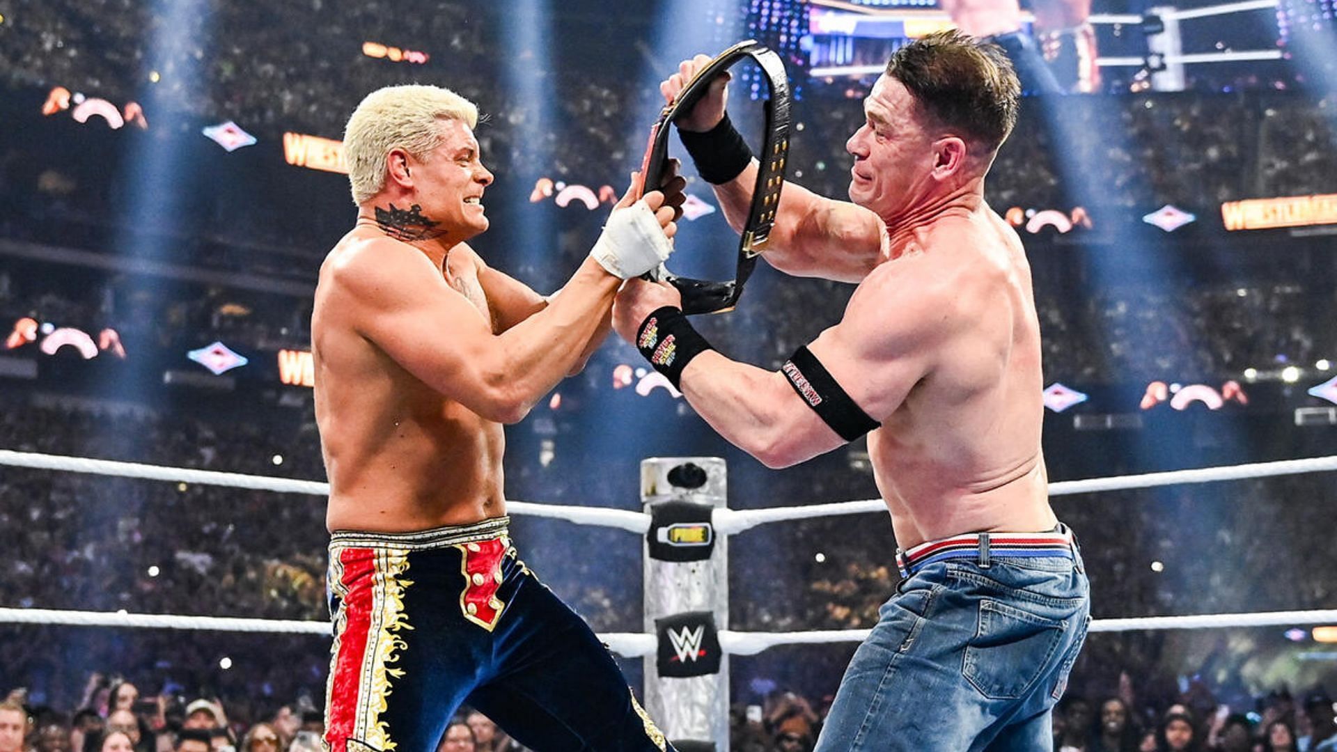 Cody Rhodes vs. John Cena (Image Credits: WWE.com)