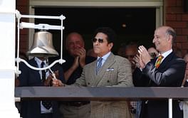 Sachin Tendulkar attends Wimbledon 2025 Men's Singles semifinals amid ENG vs IND 2025 3rd Test [In Picture]