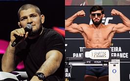 "He was a goal for us" - Arman Tsarukyan opens up about idolizing Khabib Nurmagomedov in MMA beginnings