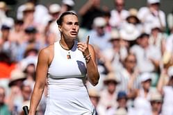 "Same people who found Serena Williams 'too aggressive'" - Fans claim 'misogyny' as Aryna Sabalenka criticized for 'shrieking' in Wimbledon SF