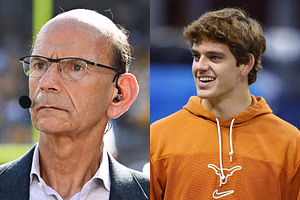 After bold Tim Tebow comparison, Paul Finebaum claims Arch Manning to be under "most pressure" in 2025