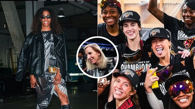 Caitlin Clark, Sophie Cunningham, Lexie Hull and more shout out $90,000 teammate's mockery of Cathy Engelbert's NY City dress