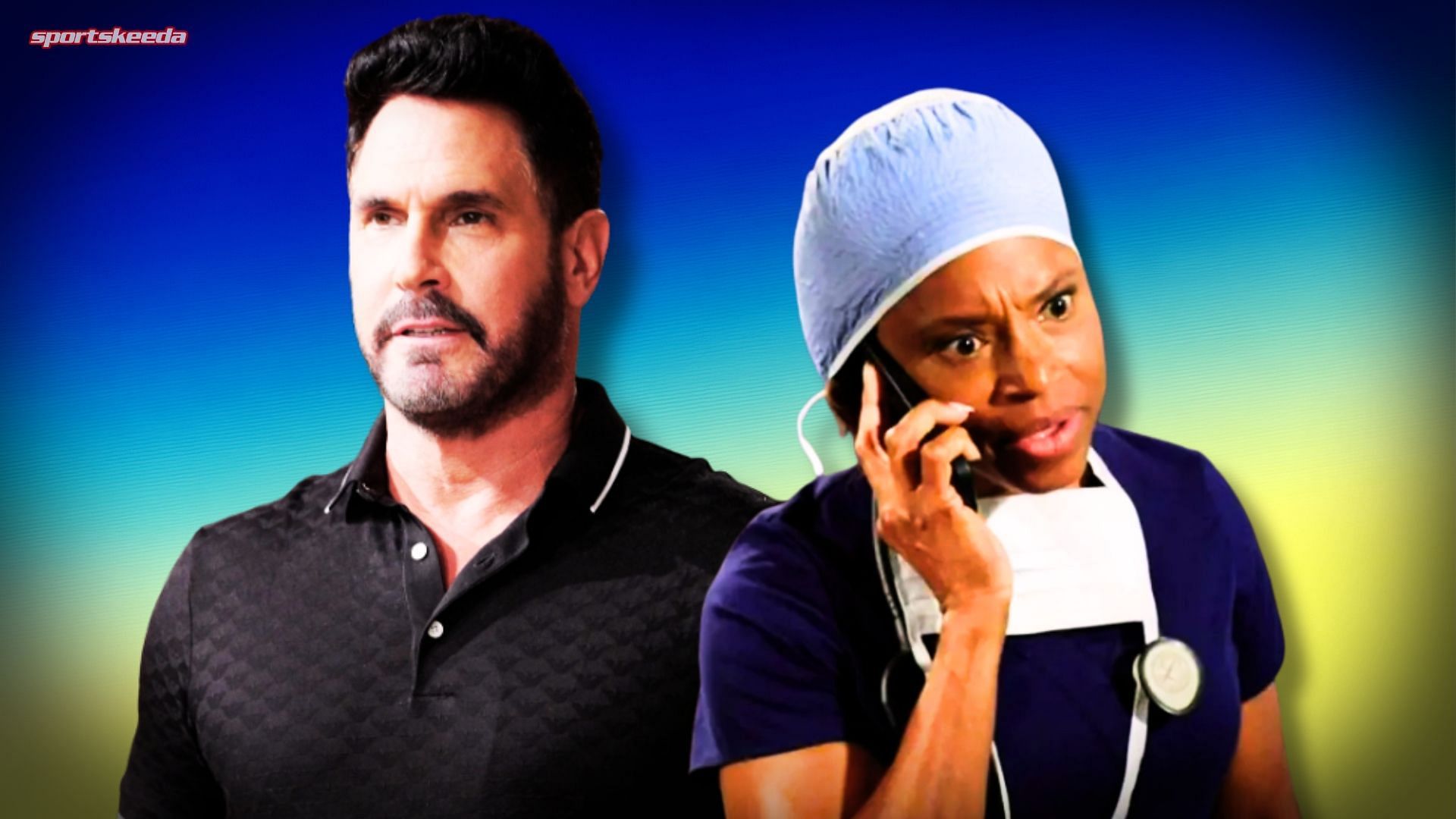 Grace and Bill on The Bold and the Beautiful (Custom edit by Sportskeeda, Original Image [CBS])