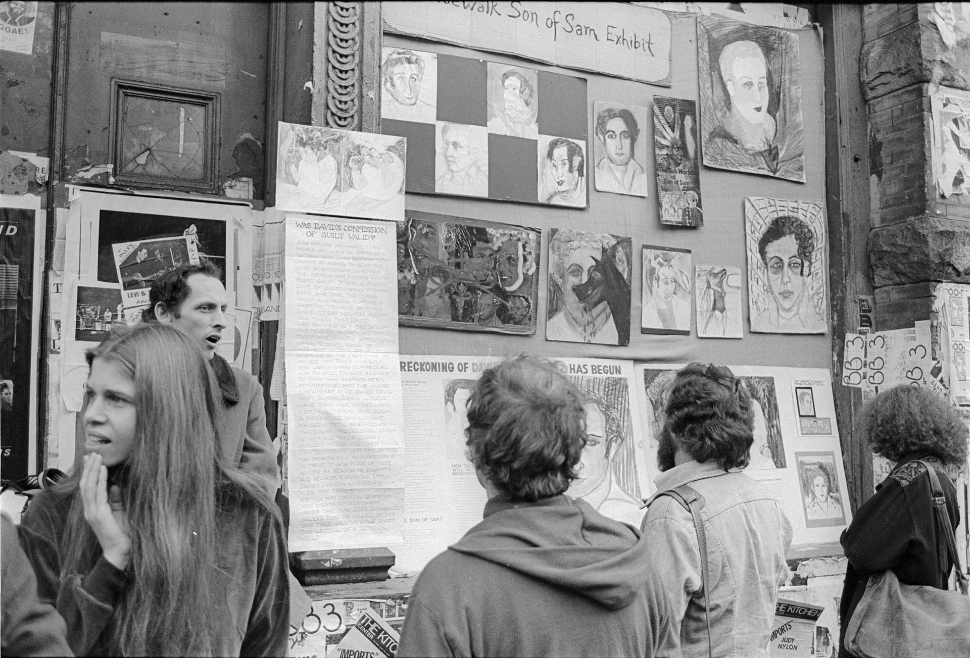 An Exhibit Of Art Works Related To The &#039;Son Of Sam&#039; - Source: Getty