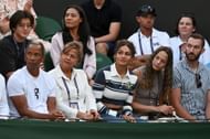 Trinity Rodman and Bryan Shelton (L) at Wimbledon 2025 - Source: Getty