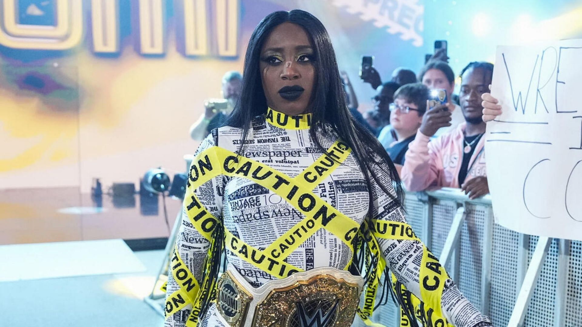 Will Naomi retain the gold at SummerSlam? (Photo Credit: WWE.com)