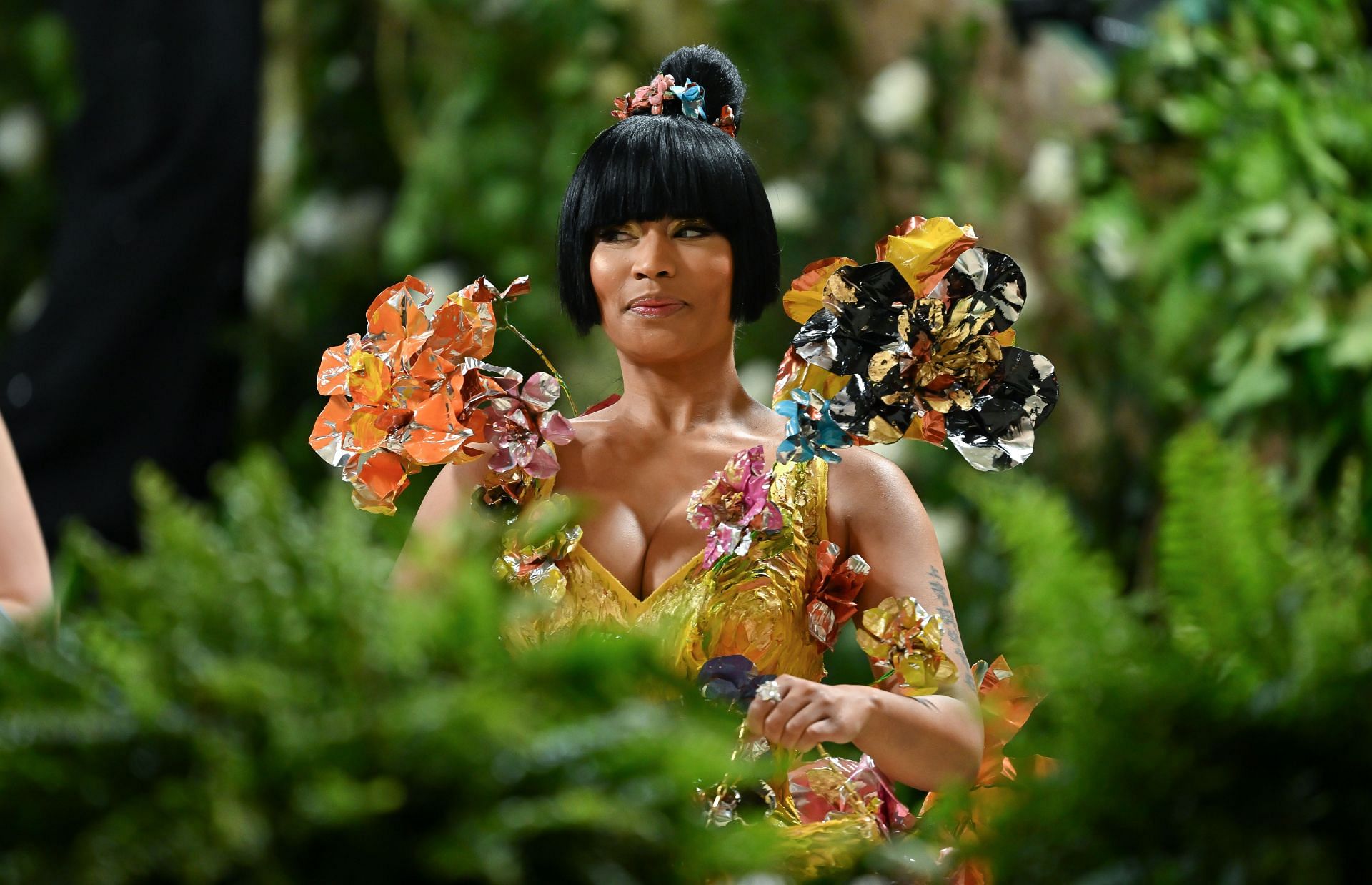 Nicki Minaj at the 2024 Met Gala (Image via Getty)