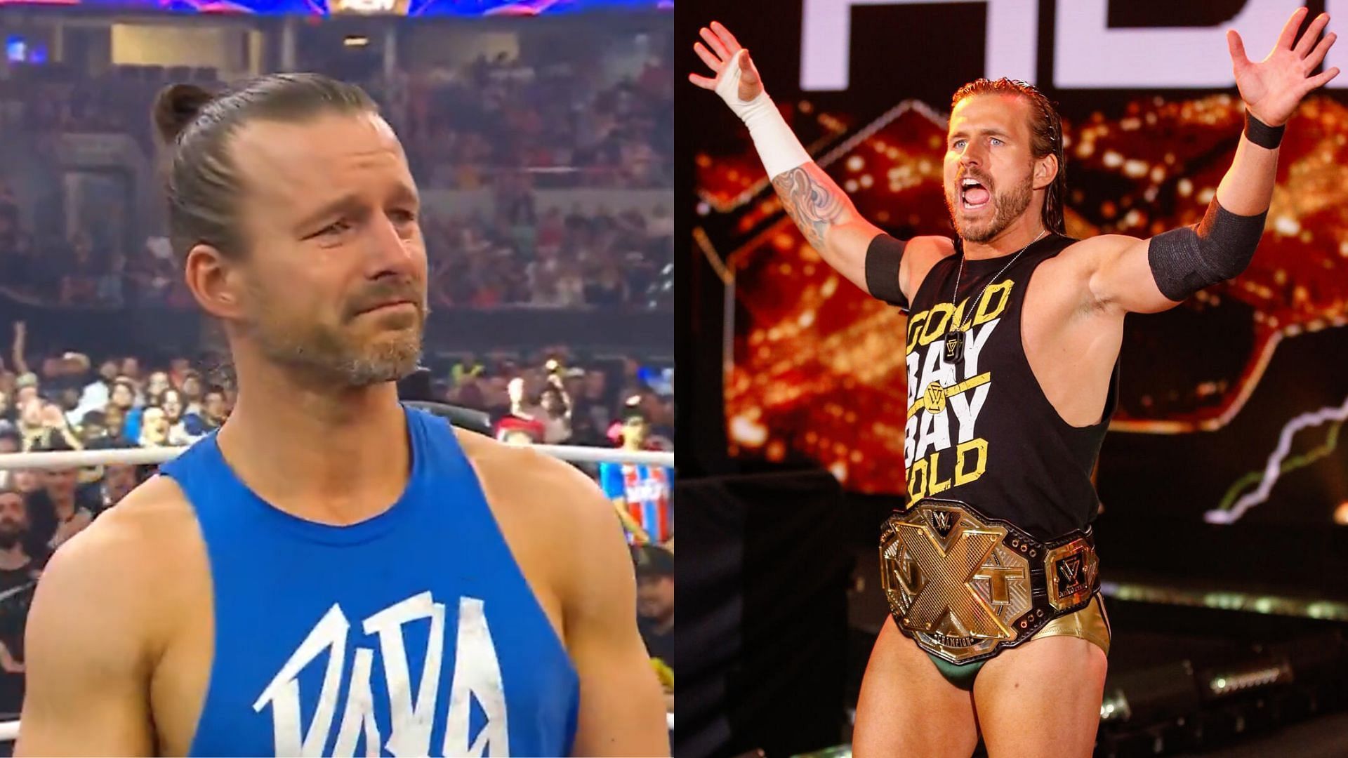 Adam Cole (Image Credits: AEW on X and WWE.com)