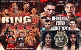 Boxing tonight (July 12, 2025): What are the fights lined up?