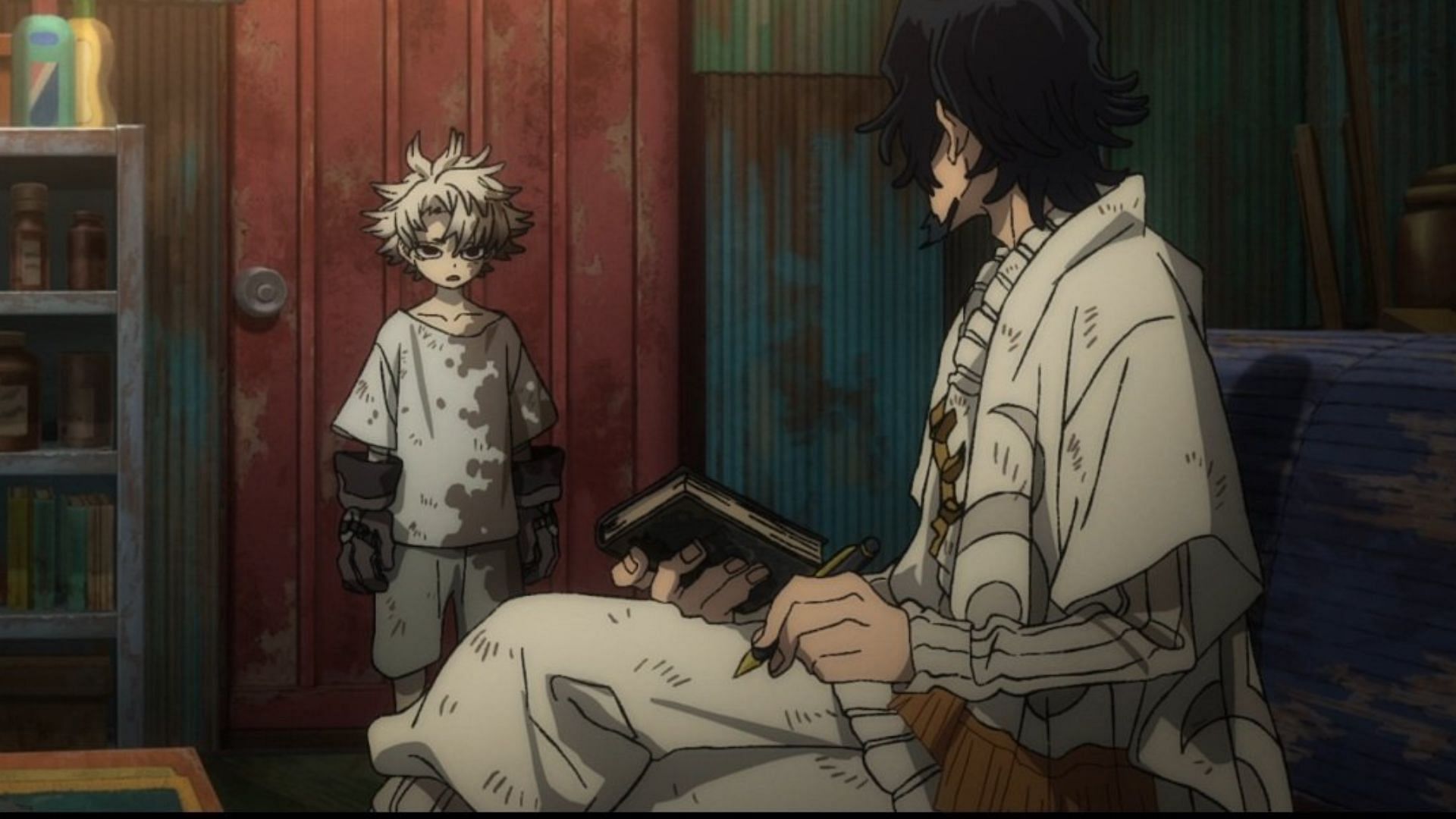 Rudo and Regto as seen in Gachiakuta episode 2 (Image via Bones Film)