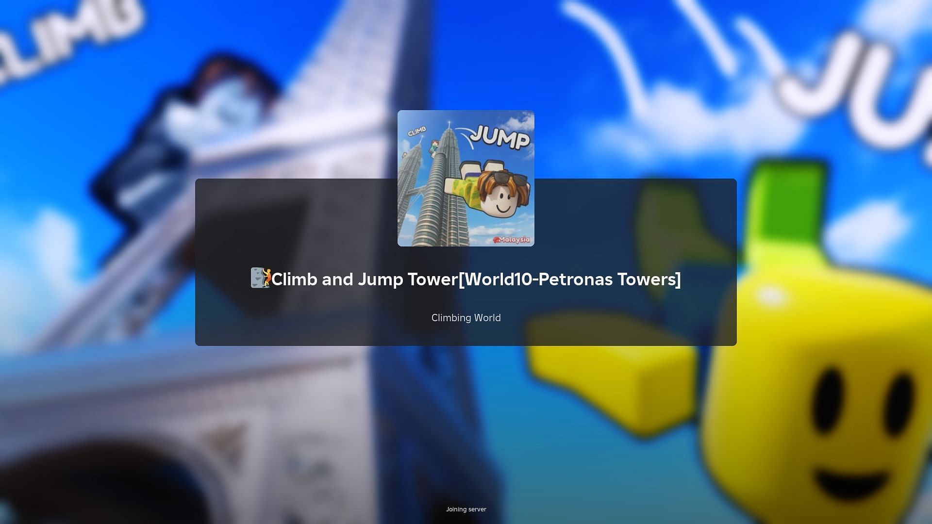 Roblox Climb and Jump Tower