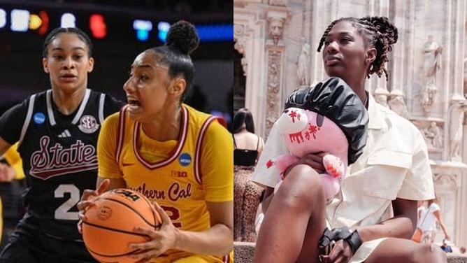 Oliviyah Edwards makes hilarious admission about JuJu Watkins from their time coaching against Flau'Jae Johnson: "Making stuff up"