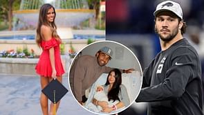Josh Allen's ex-GF Brittany reacts as Christian Kirk and wife Ozzy welcome newborn daughter Londyn