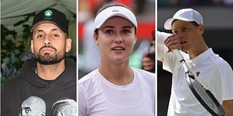 Nick Kyrgios drops 4-word reaction to ex-girlfriend Anna Kalinskaya reaching Citi DC Open QF months after her split with Jannik Sinner