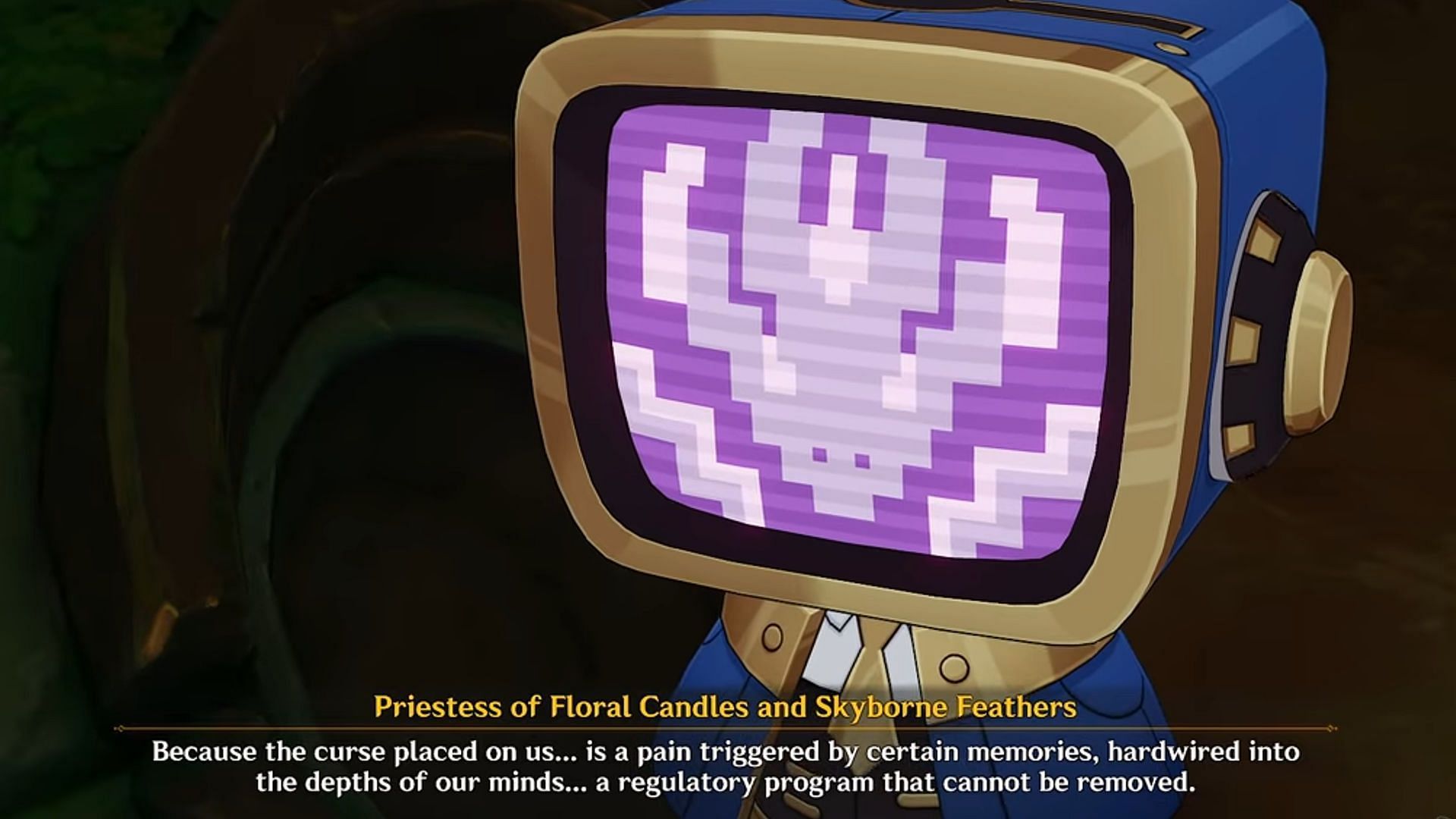 The Eighth Dragonlord&#039;s voice talks about the true nature of the curse (Image via HoYoverse)