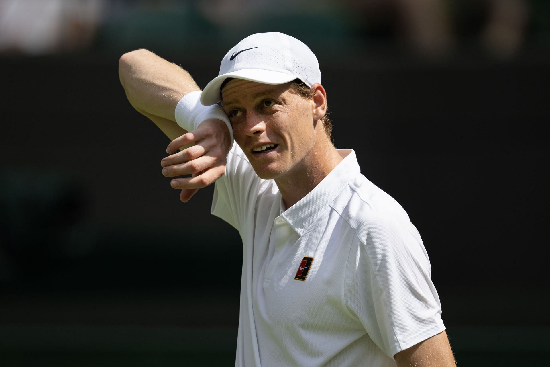 Sinner at the 2025 Wimbledon (Image Source: Getty)