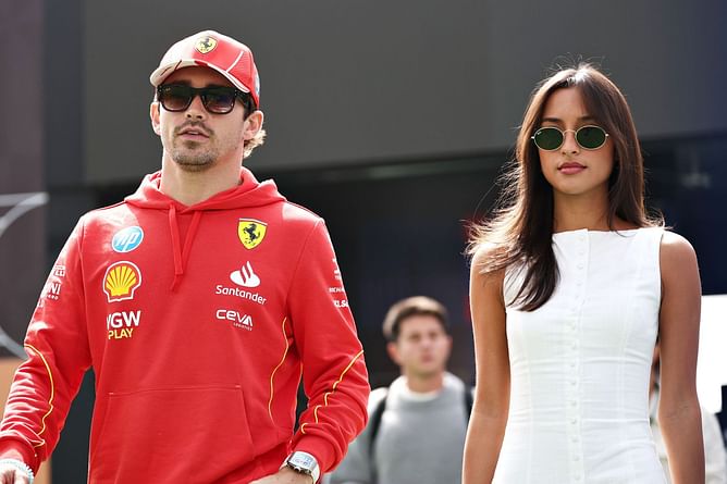 Charles Leclerc's girlfriend Alexandra Saint-Mleux gets featured in the Vogue Australia magazine