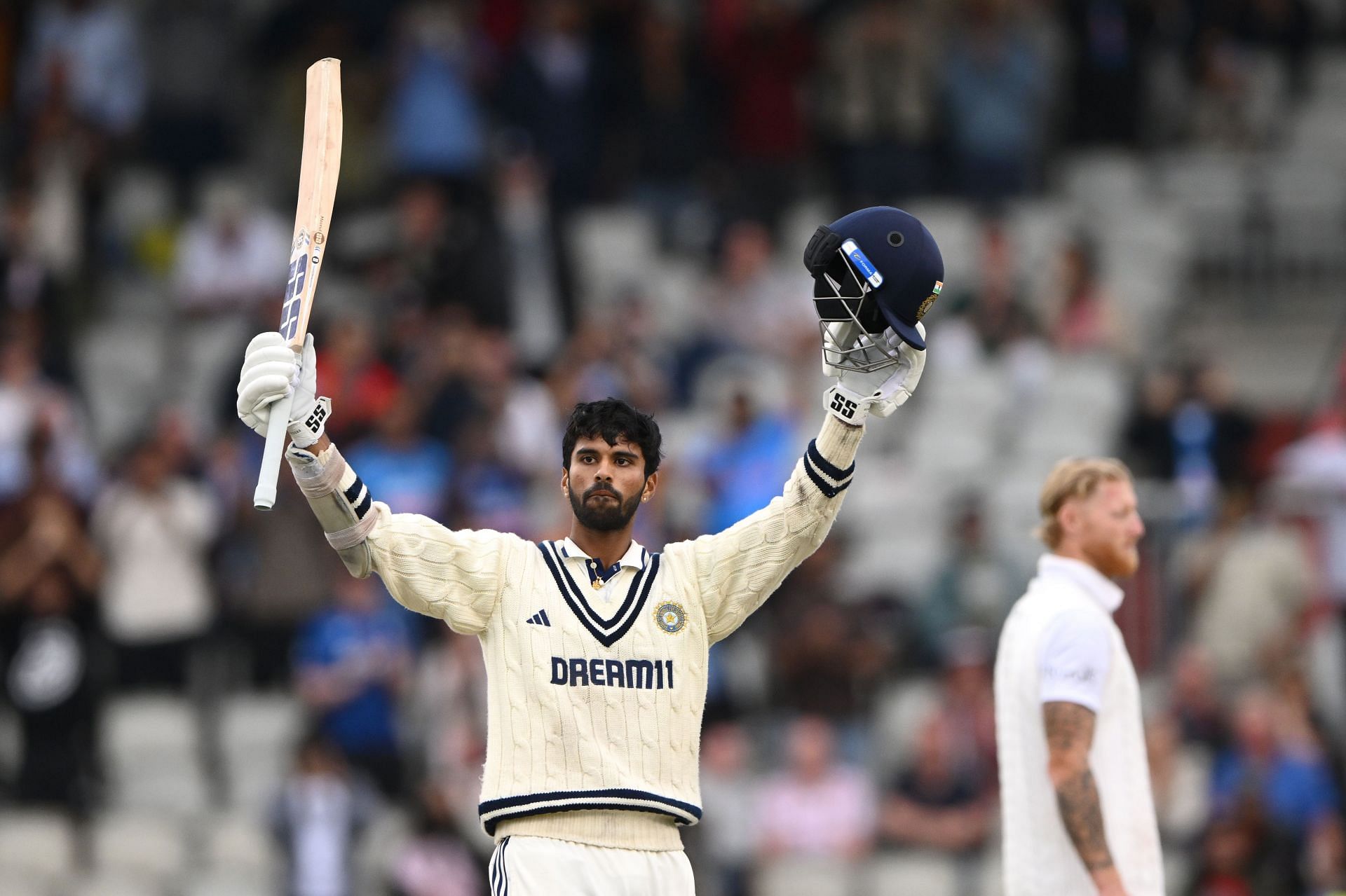 Washington Sundar celebrates his 100 as India and England players finally shake hands to settle for a draw in ENG vs IND 2025 4th Test [Watch]