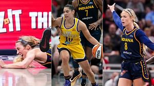 "Bet she wouldn’t try that on Sophie": Fever fans fume after Kelsey Plum kicks and knocks down helpless Lexie Hull