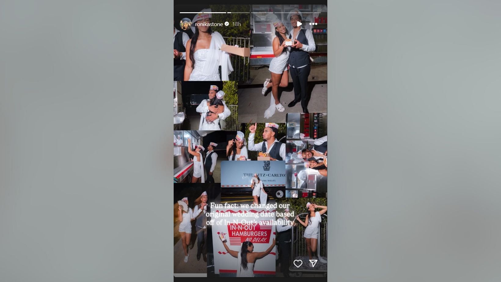 Jordan Love&#039;s wife Ronika Stone reveals unknown wedding detail (Image Credit: Stone/IG)