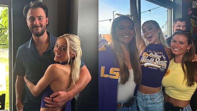 Paul Skenes' girlfriend Olivia Dunne gets on sister Julz's nerves with hilarious reaction to her time at Warwick Drive-In Theater