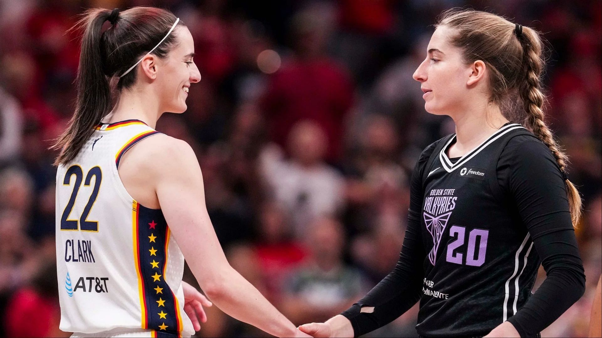 Kate Martin shows loyalty, names Caitlin Clark in WNBA spotlight question. (Photo: IMAGN)