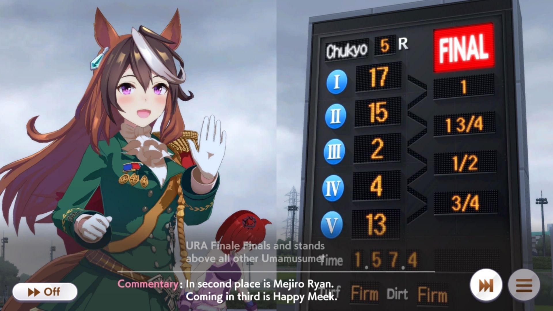 Symboli Rudolf among the recommended characters to use (Image via Cyagames)