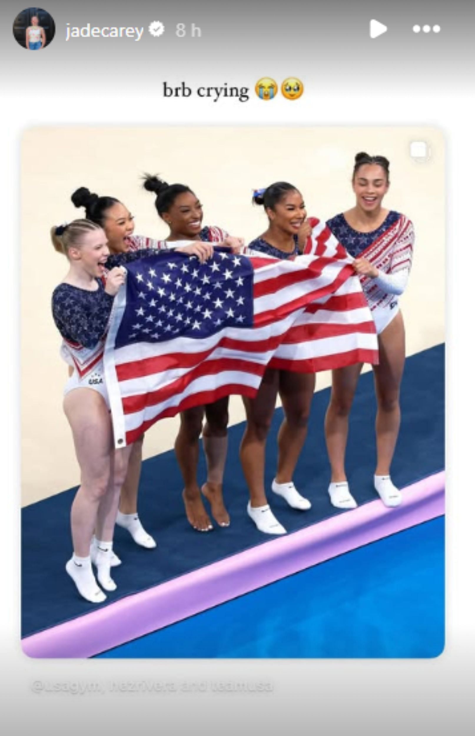 Screengrab of Carey&#039;s Instagram post [Image Source:  Instagram]